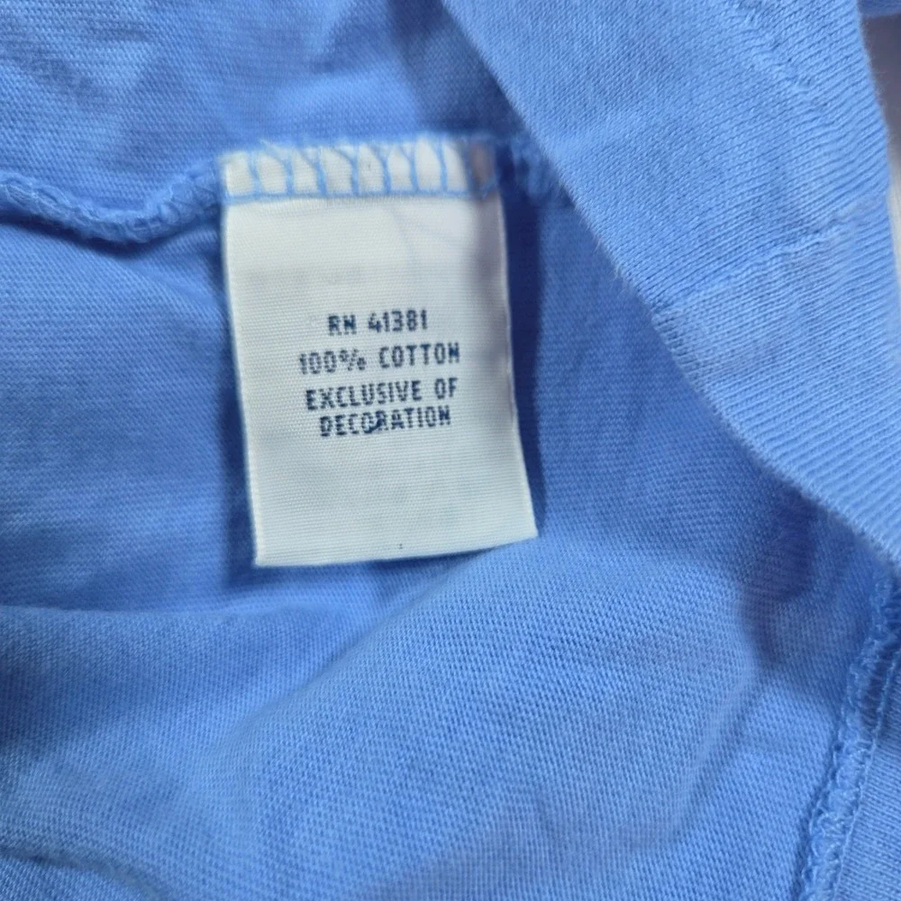Polo Ralph Lauren Mens XL Custom Fit Light Blue Short Sleeve Pony Logo T-Shirt